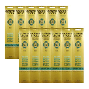 GONESH INCENSE STICK BALSAM 12PCS / �K�[�l�b�V�� �C���Z���X �X�e�B�b�N �o���T�� 12�Z�b�g(240�{) / Room Fragrance ����