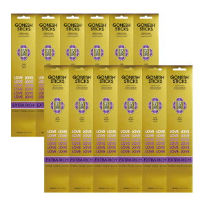 GONESH INCENSE STICK LOVE 12PCS / �K�[�l�b�V�� �C���Z���X �X�e�B�b�N ���u 12�Z�b�g(240�{) / Room Fragrance ����