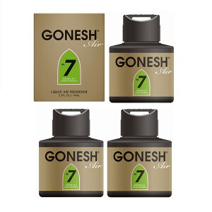 GONESH LIQUID NO.7 3PCS / �K�[�l�b�V�� ���L�b�h NO.7 3�Z�b�g / AIR FRESHENER �F����