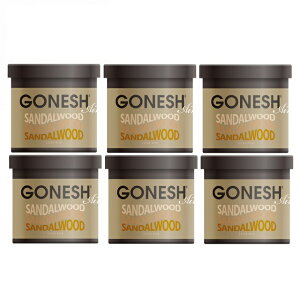 GONESH GEL SANDALWOOD /K[lbV QT_Ebh 6Zbg / AIR FRESHENER F