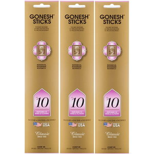 lR|X GONESH INCENSE STICK NO.10 3PCS/ K[lbV CZX XeBbN NO.10 3Zbg / Room Fragrance 