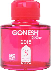 GONESH ANNUAL LIQUID 2018 No.8 PINK / �K�[�l�b�V�� ���L�b�h NO.8 �s���N 2018 ���� / AIR FRESHENER �F����
