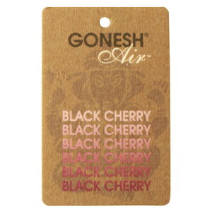 GONESH PAPER BLACK CHERRY / K[lbV y[p[ ubN`F[ / AIR FRESHENER F