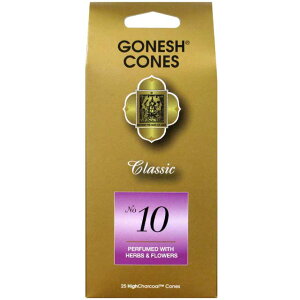 GONESH INCENSE CONE NO.10 / K[lbV CZX R[ NO.10 / Room Fragrance 