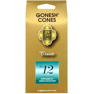 GONESH INCENSE CONE NO.12 / K[lbV CZX R[ NO.12 / Room Fragrance 