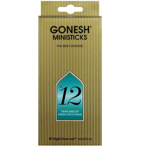 GONESH INCENSE MINI STICK NO.12 / �K�[�l�b�V�� �C���Z���X �~�j�X�e�B�b�N NO.12 / Room Fragrance ����