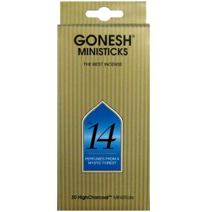 GONESH INCENSE MINI STICK NO.14 / �K�[�l�b�V�� �C���Z���X �~�j�X�e�B�b�N NO.14 / Room Fragrance ����