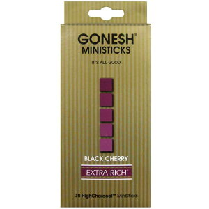 GONESH INCENSE MINI STICK BLACK CHERRY / K[lbV CZX ~jXeBbN ubN`F[ / Room Fragrance 