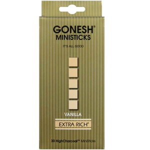 GONESH INCENSE MINI STICK VANILLA / �K�[�l�b�V�� �C���Z���X �~�j�X�e�B�b�N �o�j�� / Room Fragrance ����