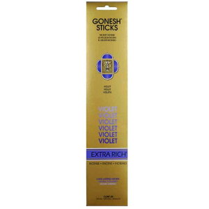 lR|XΉ GONESH INCENSE STICK VIOLET / K[lbV CZX XeBbN oCIbg / Room Fragrance 