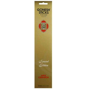 GONESH INCENSE STICK SPECIAL EDITION APPLE CINNAMON / K[lbV CZX XeBbN XyV GfBV AbvVi / Room Fragrance 