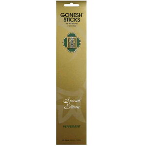GONESH INCENSE STICK SPECIAL EDITION PEPPERMINT / K[lbV CZX XeBbN XyVGfBV yp[~g / Room Fragrance 