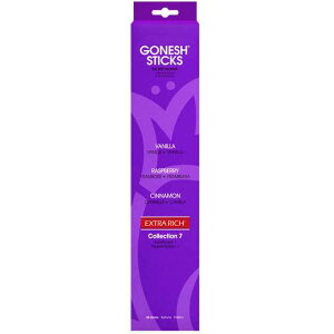 GONESH INCENSE STICK EXTRA RICH VARIETY7 / K[lbV CZX XeBbN GNXgb` oGeB[7 (30{) / Room Fragrance 