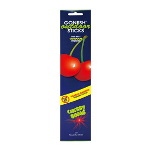 GONESH INCENSE STICK OUTDOOR CHERRY BOMB / �K�[�l�b�V�� �C���Z���X �X�e�B�b�N �A�E�g�h�A �`�F���[�{�� / Room Fragrance ����