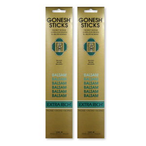 lR|XΉ GONESH INCENSE STICK BALSAM 2PCS / K[lbV CZX XeBbN oT 2Zbg / Room Fragrance 