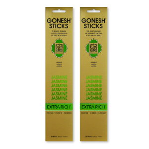 lR|XΉ GONESH INCENSE STICK JASMINE 2PCS / K[lbV CZX XeBbN WX~ 2Zbg / Room Fragrance 