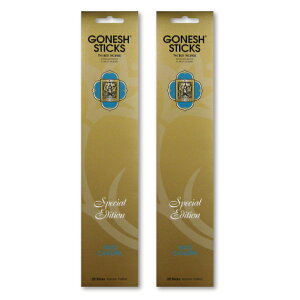 GONESH INCENSE STICK SPECIAL EDITION NAG CHAMPA 2PCS / K[lbV CZX XeBbN XyVGfBV iO`p 2Zbg / Room Fragrance 