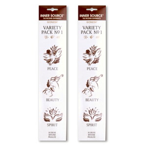 lR|XΉ GONESH INCENSE STICK INNER SOURCE VARIETY PAC1 2PCS / K[lbV CZX XeBbN Ci[\[X oGeBpbN1 (3̍) 2Zbg / Room Fragrance 