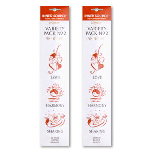 lR|XΉ GONESH INCENSE STICK INNER SOURCE VARIETY PACK NO.2 2PCS / K[lbV CZX XeBbN Ci[\[X oGeBpbN2 (3̍) 2Zbg / Room Fragrance 