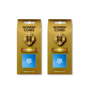 ���l�R�|�X�Ή��� GONESH INCENSE CONE OCEAN 2PCS / �K�[�l�b�V�� �C���Z���X �R�[�� �I�[�V���� 2�Z�b�g / Room Fragrance ����