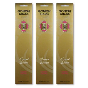 lR|X GONESH INCENSE STICK SPECIAL EDITION CHERRY ORCHID 3PCS / K[lbV CZX XeBbN XyVGfBV `F[I[Lbh 3Zbg / Room Fragrance 