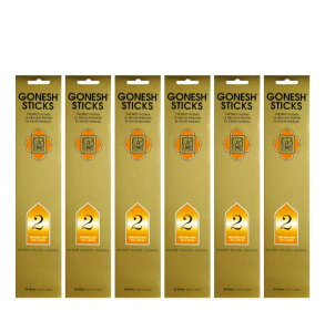 ���l�R�|�X���������� GONESH INCENSE STICK NO.2 6PCS / �K�[�l�b�V�� �C���Z���X �X�e�B�b�N NO.2 6�Z�b�g(120�{) / Room Fragrance ����