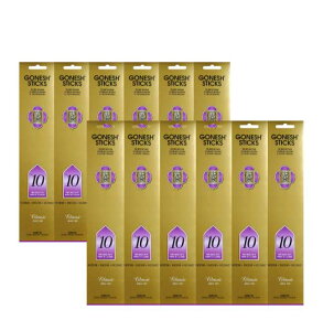 GONESH INCENSE STICK NO.10 12PCS / K[lbV CZX XeBbN NO.10 12Zbg(240{) / Room Fragrance 