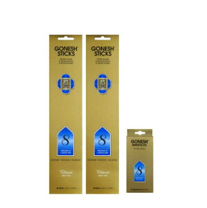 ���l�R�|�X�Ή��� GONESH INCENSE STICK NO.8 2PCS + MINI STICK / �K�[�l�b�V�� �C���Z���X �X�e�B�b�N NO.8�i20�{����)2�� + �~�j�X�e�B�b�N�t�� / Room Fragrance ����