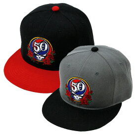 GD 50TH LOGO BASEBALL CAP / グレイトフルデッド ロゴ ベースボール キャップ / 50周年記念モデル 帽子