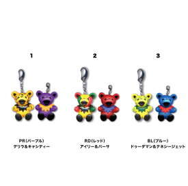 GRATEFUL DEAD BEAR KEY CHAIN / グレイトフルデッド デッドベアー キーチェーン パート1 (3種類) / キーリング キーホルダー