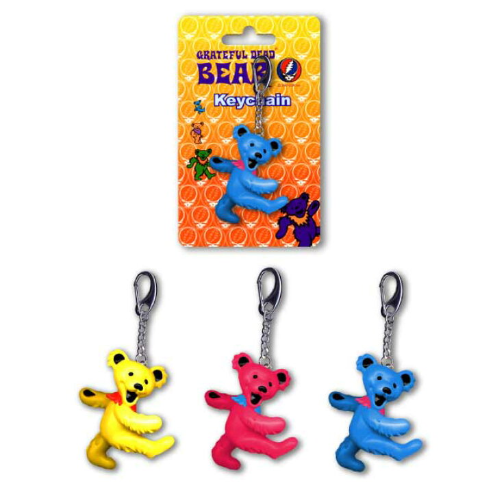 楽天市場】GRATEFUL DEAD DANCING BEARS KEYCHAIN / グレイトフル 