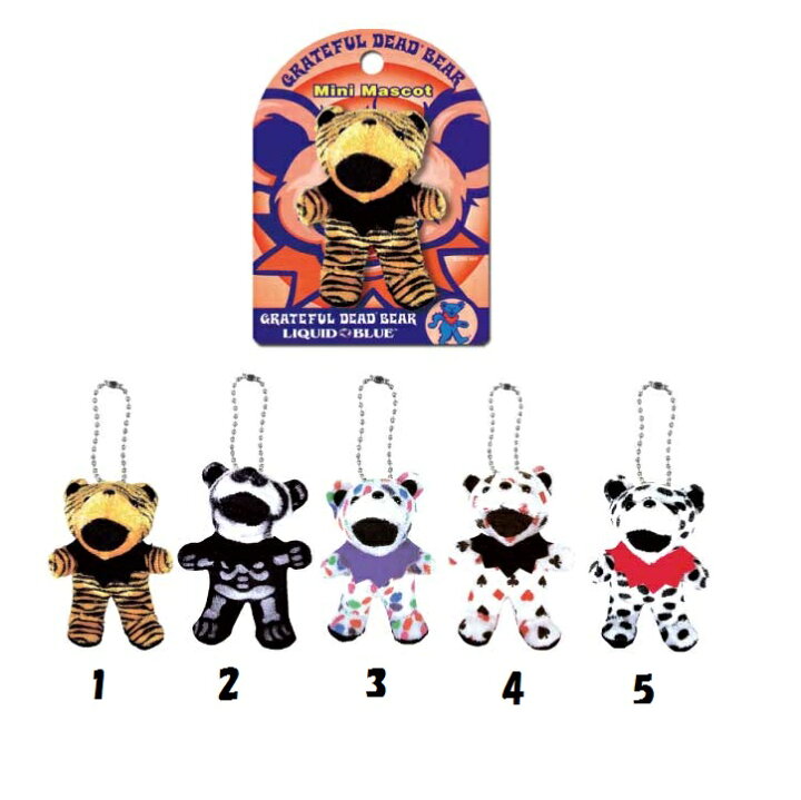 楽天市場】GRATEFUL DEAD BEAR MINI MASCOT PART3 / グレイトフル 