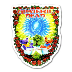 GRATEFUL DEAD SCARLET FIRE STICKER / OCgtfbh XJ[bg t@C[ XebJ[ V[