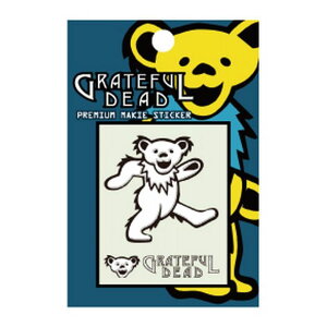 DEAD BEAR RUB ON STICKER WHITE / fbhxA u I XebJ[ zCg / _VOxA[ V[ G