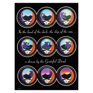 GRATEFUL DEAD STICKER POSTCARD B TYPE / OCgtfbh XebJ[ |XgJ[h B^Cv / V[