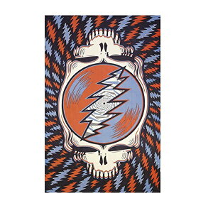 GRATEFUL DEAD SPIN YOUR FACE RWB TAPESTRY / �O���C�g�t���f�b�h �X�s�� ���A �t�F�C�X RWB �^�y�X�g���[ / �C���e���A �~��