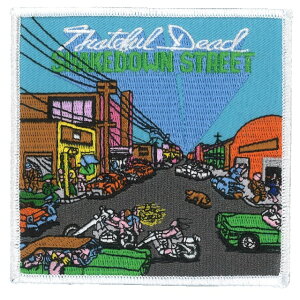 �O���C�g�t���f�b�h �V�F�C�N�_�E�� �X�g���[�g �p�b�` / GD SHAKEDOWN STREET PATCH / ���b�y�� GRATEFUL DEAD