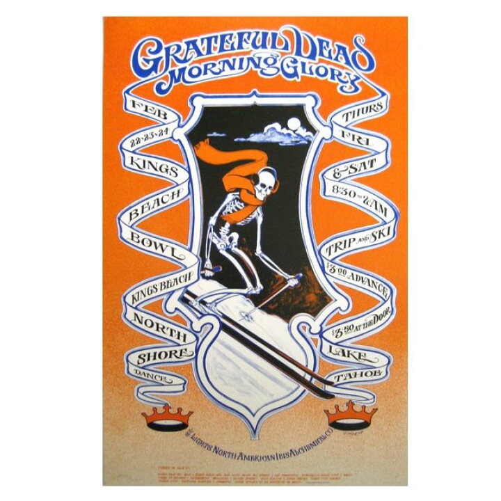 楽天市場】モーニング グローリー ポスター/GRATEFUL DEAD/グレイト 