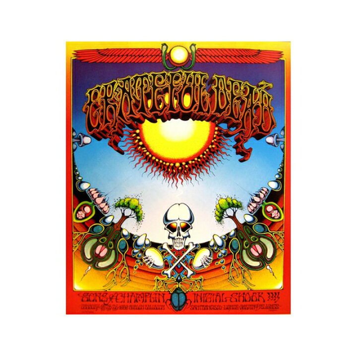 楽天市場】アオクソモクソア ポスター/GRATEFUL DEAD/グレイトフル 