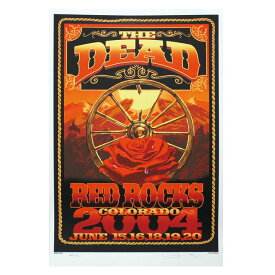 【 レッド ロックス 2004 ポスター 】/ GRATEFUL DEAD ROCK POSTER グレイトフルデッド ロック インテリア