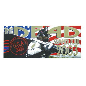 ザ デッド サマーツアー 2003 ポスター/GRATEFUL DEAD/グレイトフルデッド/ロック/ポスター/オフィシャル/インテリア