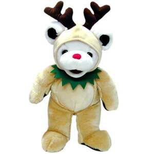 【 14INCH PLUSH BEAR 】【 ルディ RUDY 】グレイトフルデッド ビーンベア デッドベア クリスマス プレゼント トナカイ ぬいぐるみ GRATEFUL DEAD BEAN BEAR CHRISTMAS