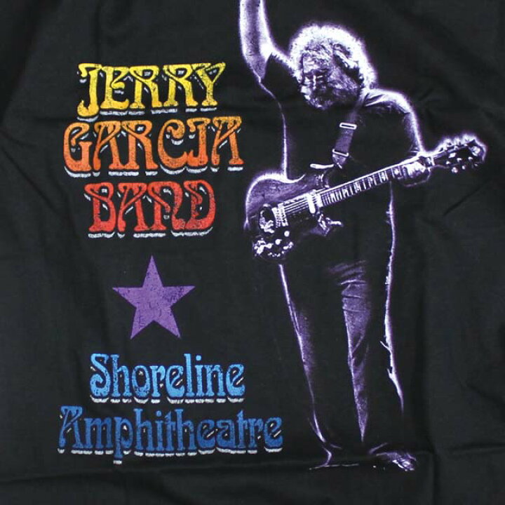 楽天市場】GRATEFUL DEAD JERRY GARCIA BAND SHORELINE T-SHIRT 