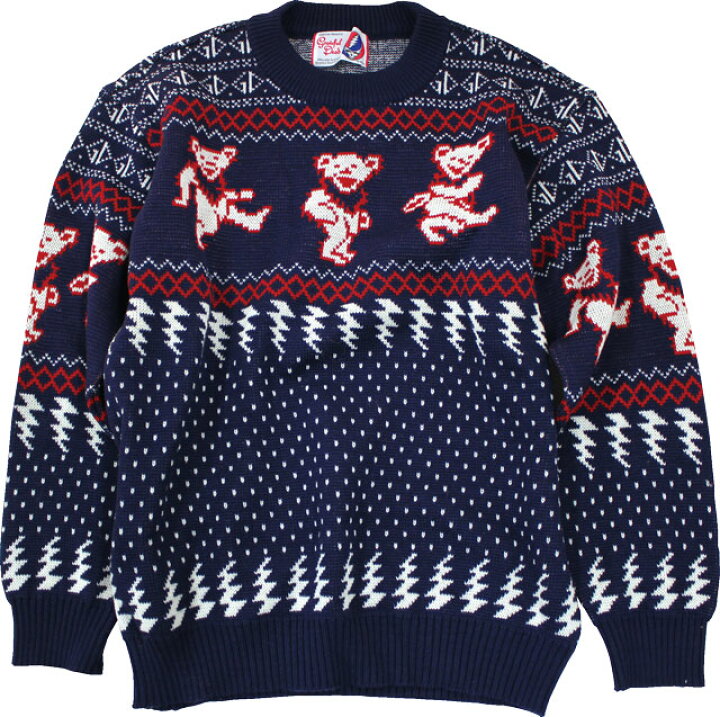 楽天市場】GRATEFUL DEAD BEAR SWEATER / グレイトフルデッド ベアー 