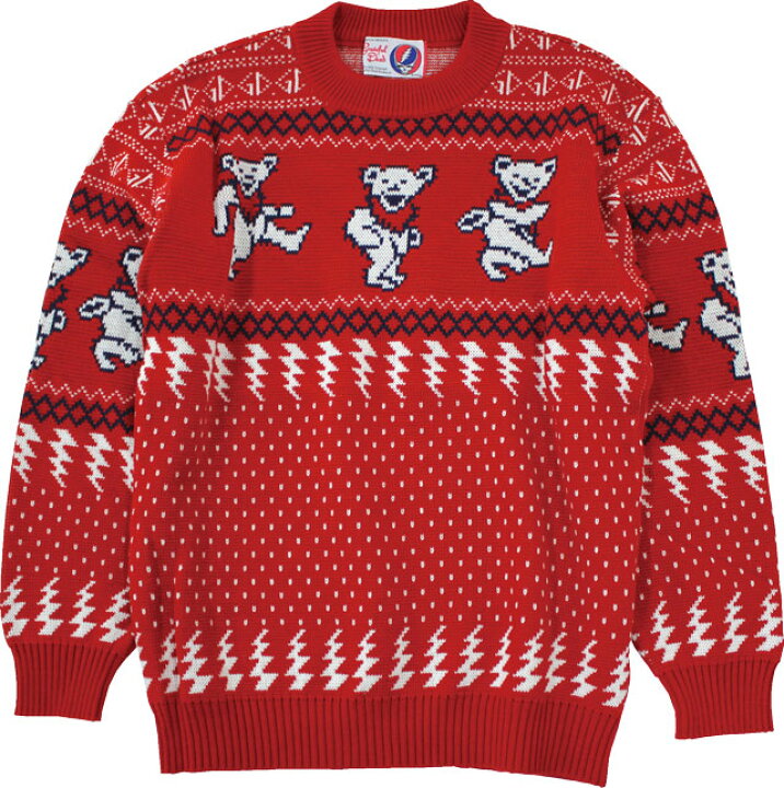 楽天市場】GRATEFUL DEAD BEAR SWEATER / グレイトフルデッド ベアー 