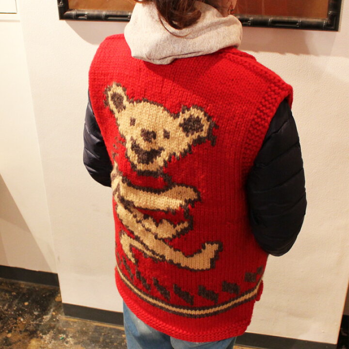楽天市場】GRATEFUL DEAD DANCING BEAR CANADIAN VEST / グレイトフル  