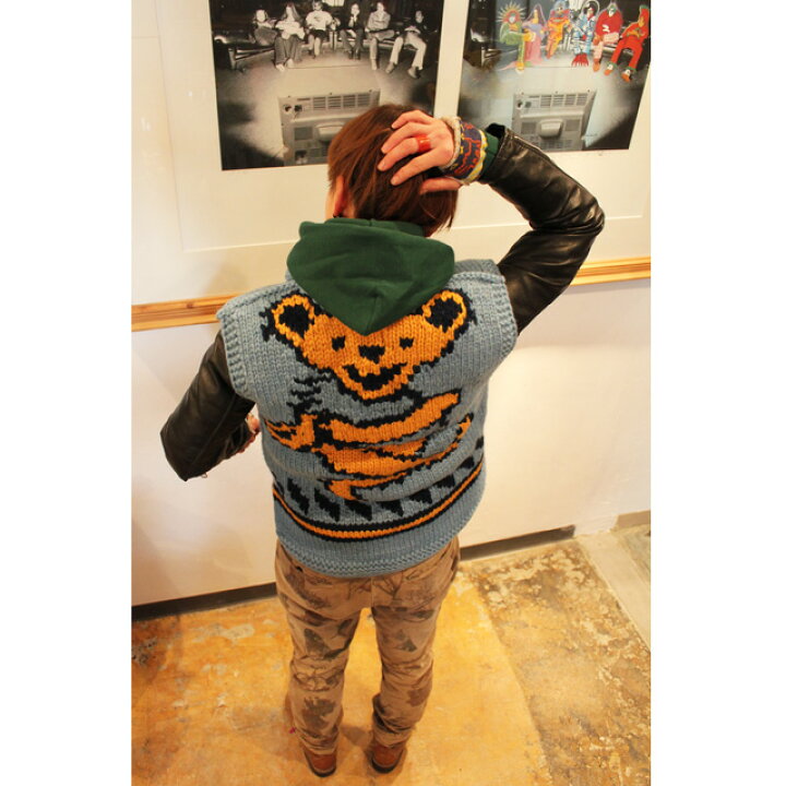 楽天市場】GRATEFUL DEAD DANCING BEAR CANADIAN VEST / グレイトフル 