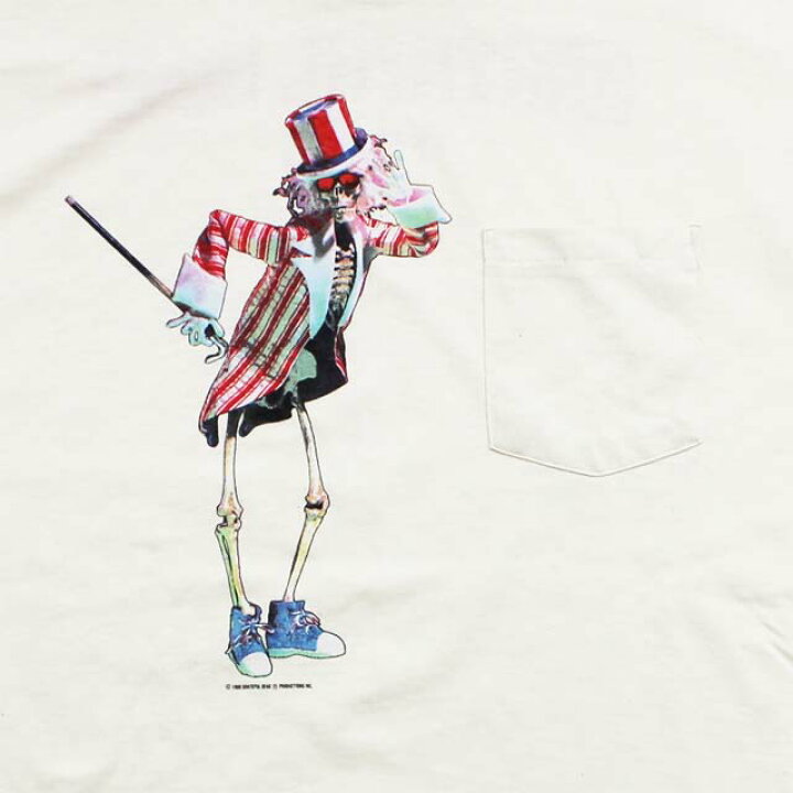 楽天市場】GRATEFUL DEAD STANDING SAM POCKET T-SHIRT / グレイトフル 