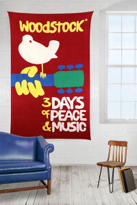 WOOD STOCK FESTIVAL TAPESTRY / �E�b�h�X�g�b�N �t�F�X�e�B�o�� �^�y�X�g���[ / �J�[�e�� �u�����P�b�g �C���e���A
