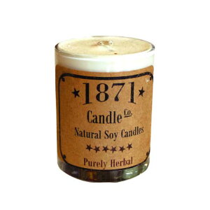 1871 NATURAL SOY CANDLE PURELY HERBAL / 1871 i` \C Lh sA[n[o / Room Fragrance